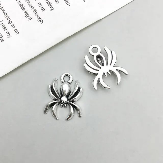 Zinc Alloy Spider Accessories Pendant Spider 13X17Mm - Shop at LoveMi