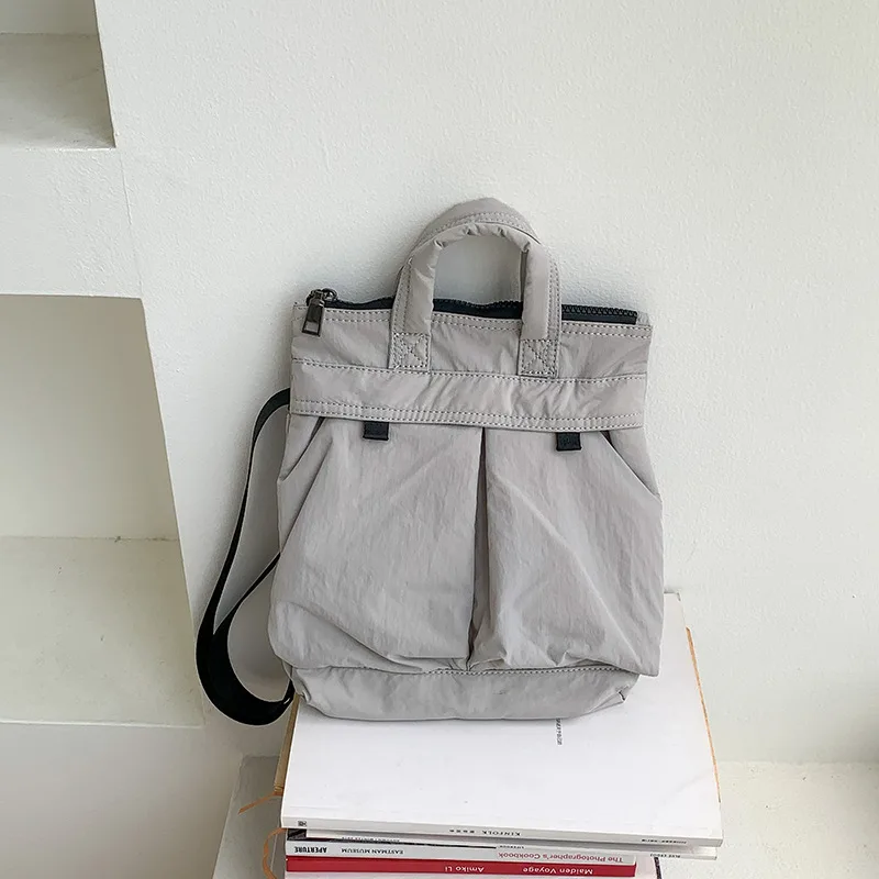 Casual Nylon Women's Large capacity Crossbody Bag Gray - Shop at LoveMi