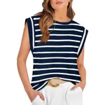Navy Blue Stripes