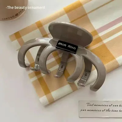 Women's Summer High Sense Headdress Hairpin Brown Grip One - Shop at LoveMi