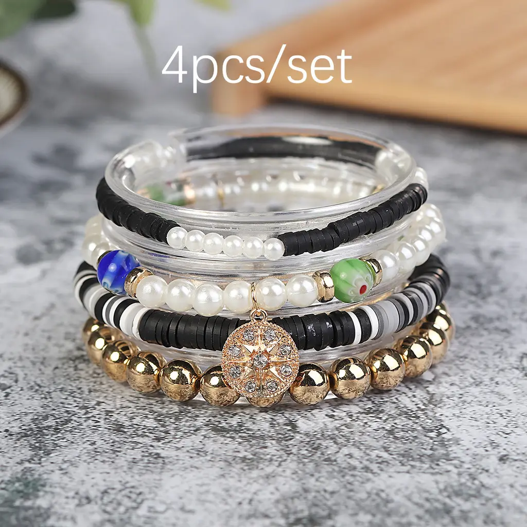 Creative Arts Exquisite New Bohemian Bracelet - Black