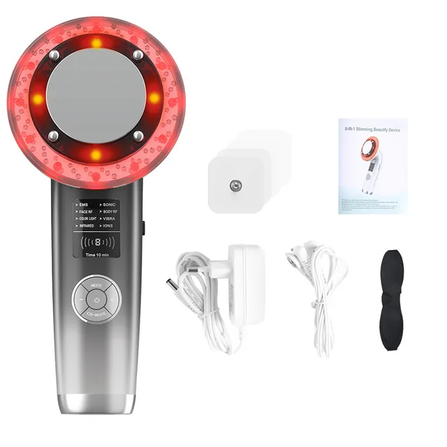 LED Color Light EMS Physical Therapy Vibration Shaping Beauty Instrument Black Opp - Shop at LoveMi