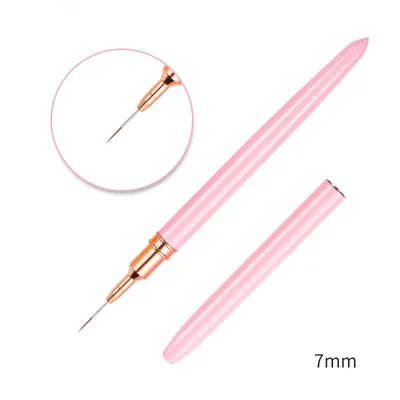 Manicure Brush Suit Flower Drawing Painted Line Drawing Pen 7Mm - Shop at LoveMi