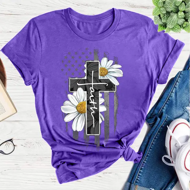New SUNFLOWER Women's Short Sleeve Purple - Shop at LoveMi