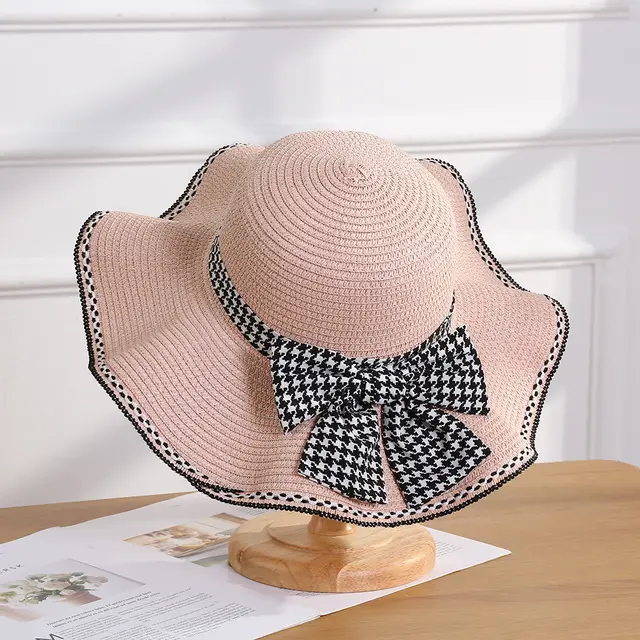 Outdoor Travel Dome Makes Face Look Beach Hat Smaller Pink - Shop at LoveMi