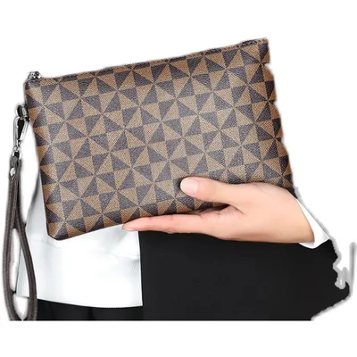 Men's Handbag Wear resistant Coating Long Wallet Tan - Shop at LoveMi
