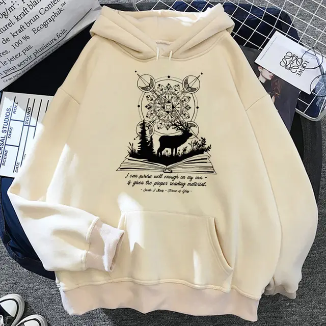 Acotar Hoodies Women Japanese Gothic Aesthetic Hood Female 14Style - Shop at LoveMi