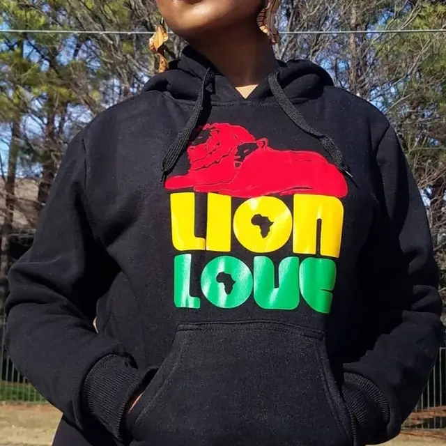Women's 3d Digital Printing Hooded Rope Sweater E Style - Shop at LoveMi