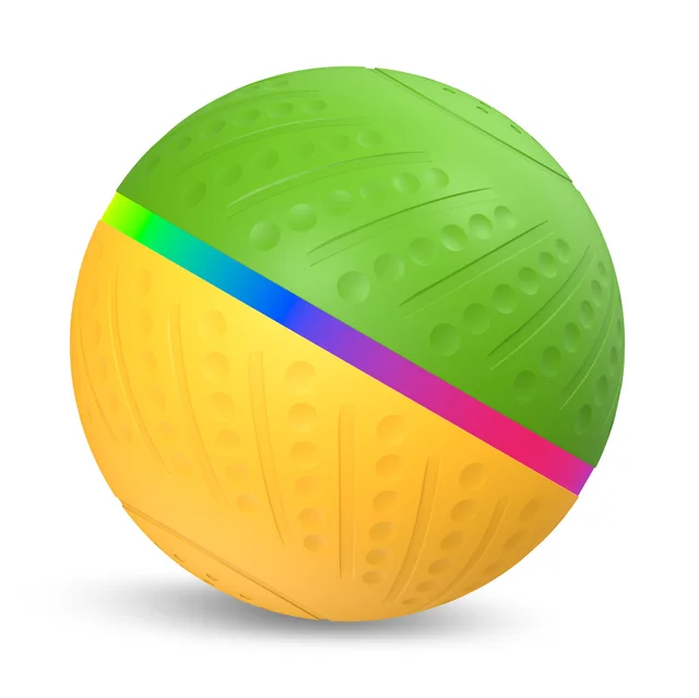 Bite resistant Remote Control Interactive Anti stuffy Intelligent Toy Ball Green Yellow - Shop at LoveMi
