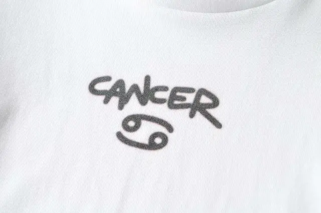 T shirt Slim Fit Zodiac Fit Cut Rib Midriff baring Top Cute Kawaii Cancer - Shop at LoveMi