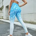 Blue Leopard Print