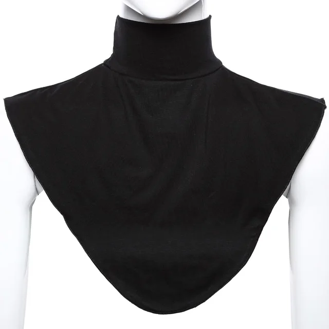 Women's Fake Collar Shirt Cover Scarf Black - Shop at LoveMi