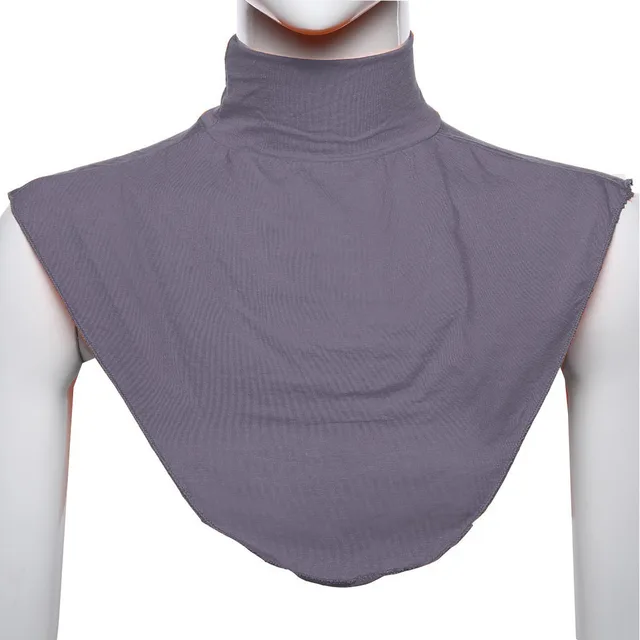 Women's Fake Collar Shirt Cover Scarf Gray - Shop at LoveMi