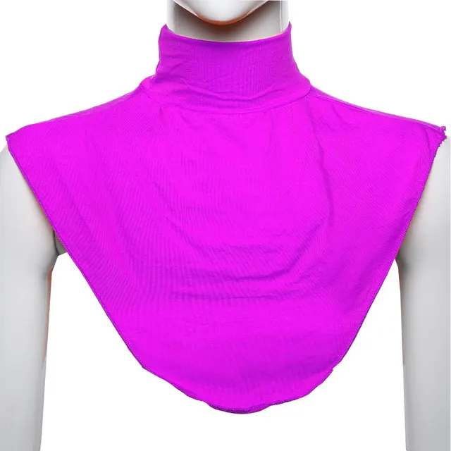 Women's Fake Collar Shirt Cover Scarf Rose Red - Shop at LoveMi