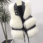 White Fur And Black Leather