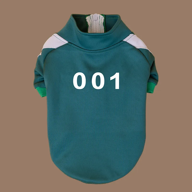 456 Digital Pet Clothes Cat Dog Coat Teddy Small And Medium sized Dogs Sweater Primary Green Coat 218 - Shop at LoveMi