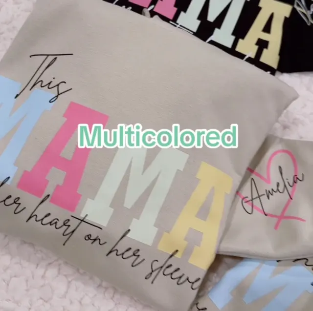 A Custom Hot Stamping Printed Hoodie Muliticolored - Shop at LoveMi