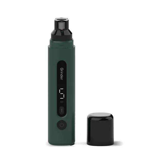 Dog Nail Grinder Electric Pet Nail Trimmers Rechargeable Cat Nail Grinders Super Quiet With 5 Speed Setting For Small Medium Large Dogs Cats Claw C... Deep Green - Shop at LoveMi