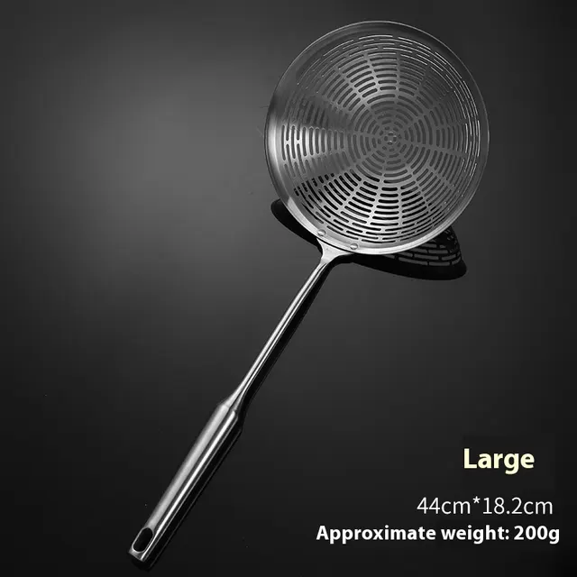 Stainless Steel Colander Household Kitchen Strainer Sieve Stainless Steel Large - Shop at LoveMi