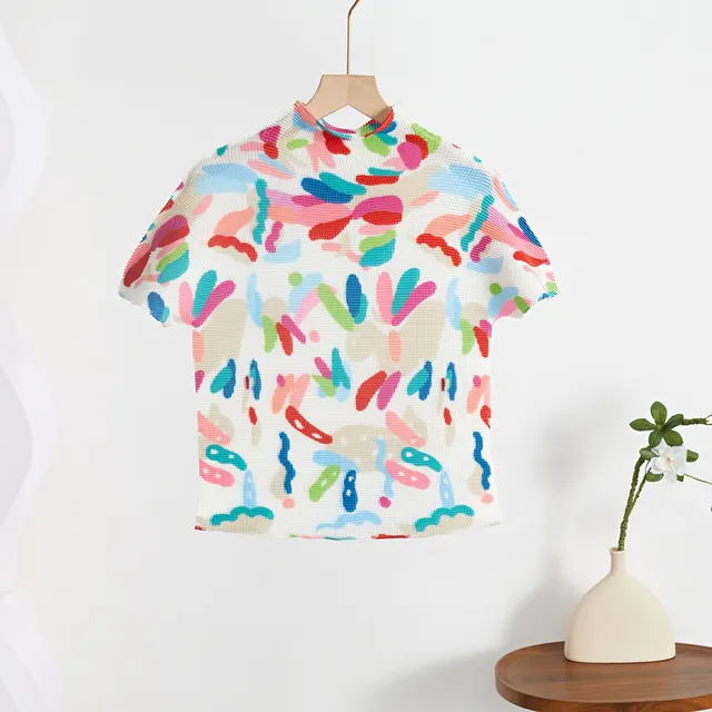 Women's Summer Comfortable Breathable Stretch Short sleeved Top Color - Shop at LoveMi