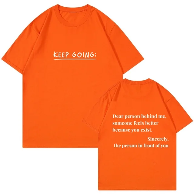 Milk Silk Round Neck T shirt Ak7185 Orange - Shop at LoveMi