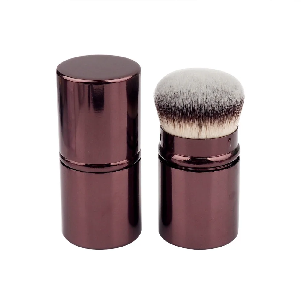 No Trace Do Not Eat Foundation Makeup Brush Dark Coffee Color - Shop at LoveMi
