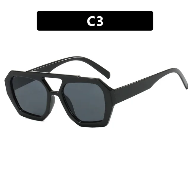 Ins Big Frame Leopard Sunglasses Summer Sunshade Beach Vacation Glasses C3 - Shop at LoveMi
