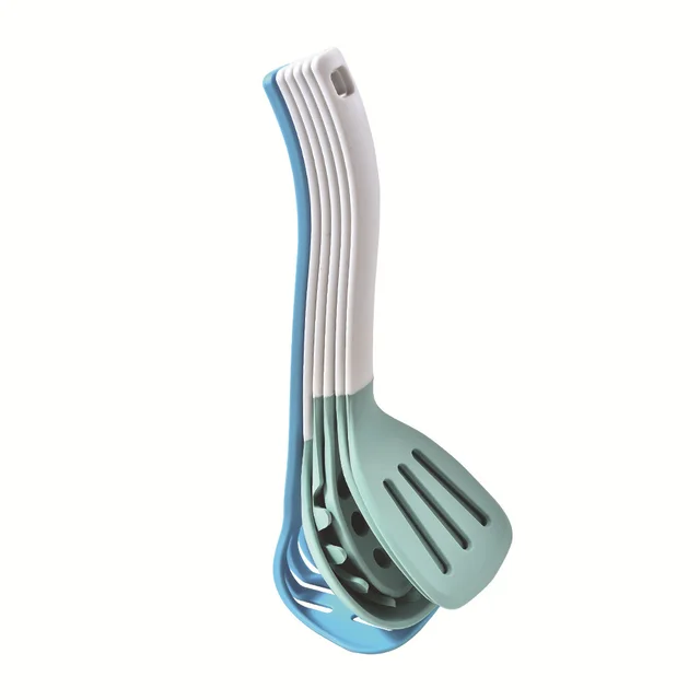 Nylon Vertical Storage Silicone Kitchenware 6 piece Set Mint Green - Shop at LoveMi