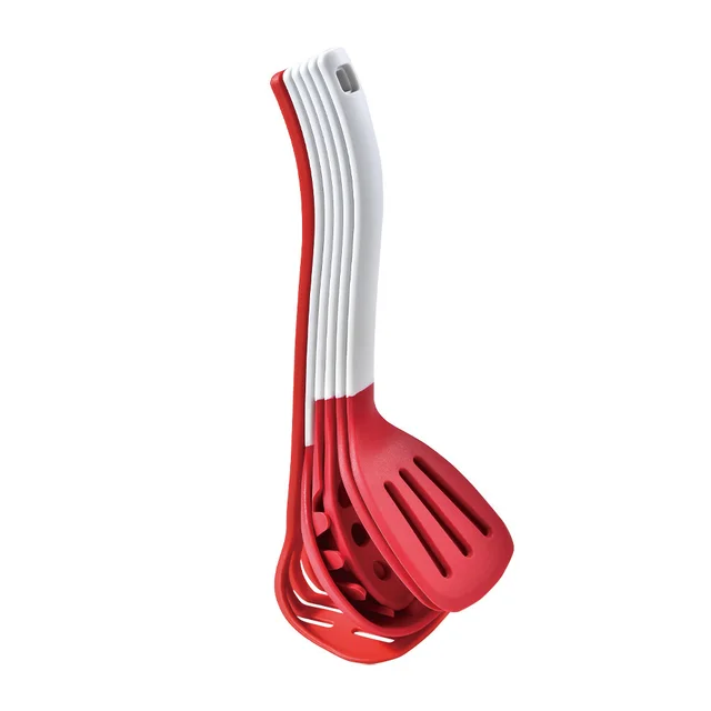 Nylon Vertical Storage Silicone Kitchenware 6 piece Set Red - Shop at LoveMi