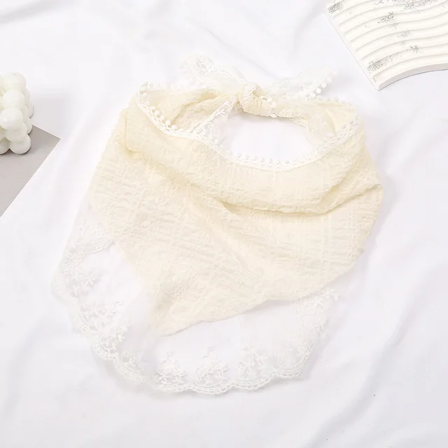 Head Wear Triangular Binder Hair Band 2 Beige - Shop at LoveMi