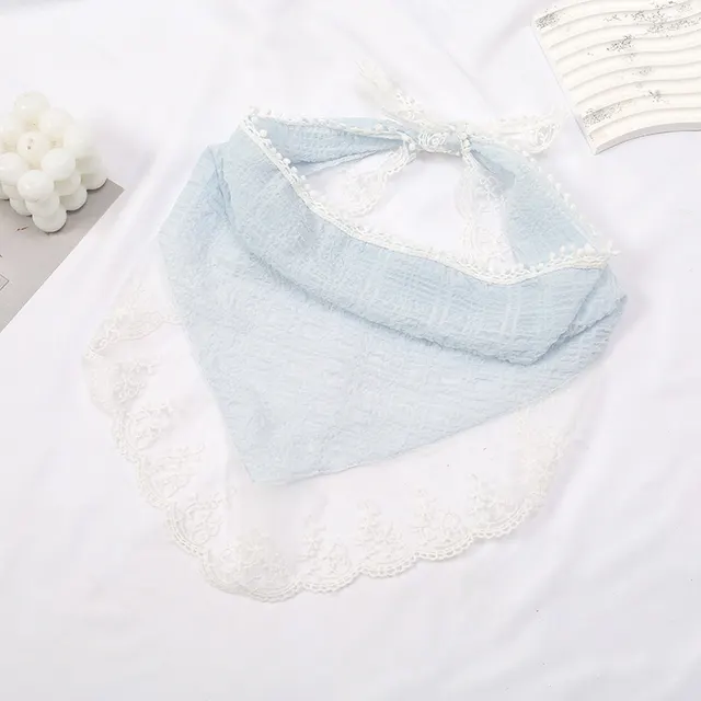 Head Wear Triangular Binder Hair Band 4 Light Blue - Shop at LoveMi