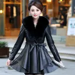 Black And Black Fur Collar