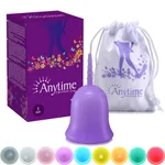 Silicone menstrual cup - Transparent
