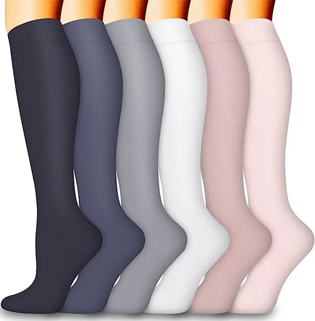Sports Stockings Stretch Shaping Leg Shaping Socks Smoke Powder - Shop at LoveMi
