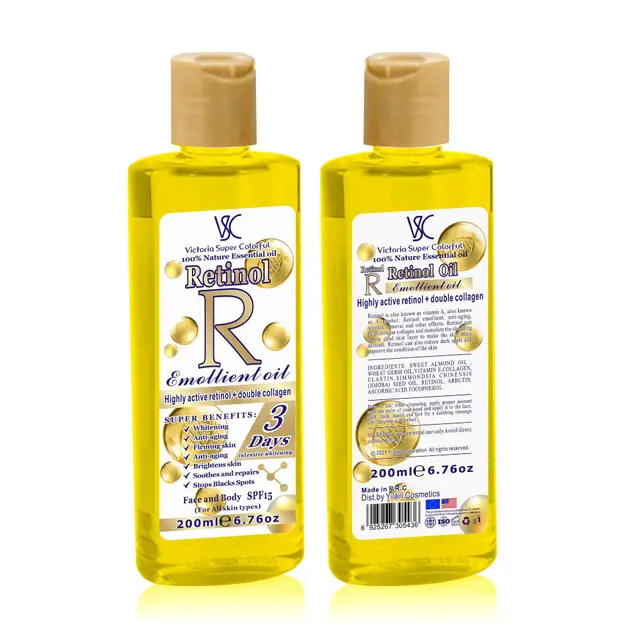 Retinol Facial Soothing Oil Body 200Ml Retinol Essential Oil - Shop at LoveMi
