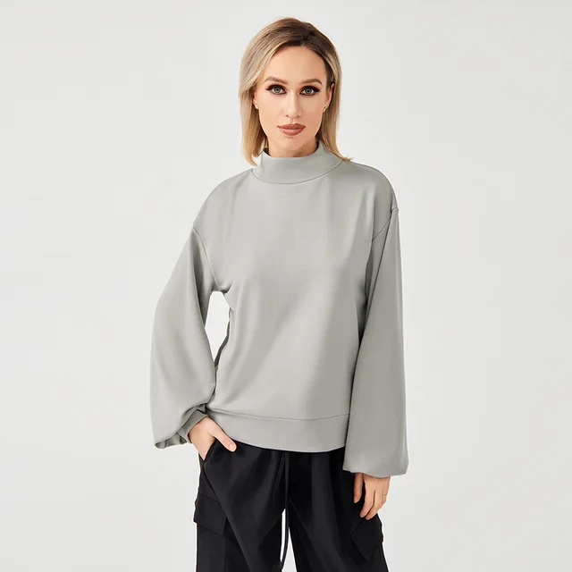 Women's Sweatshirt Grey - Shop at LoveMi