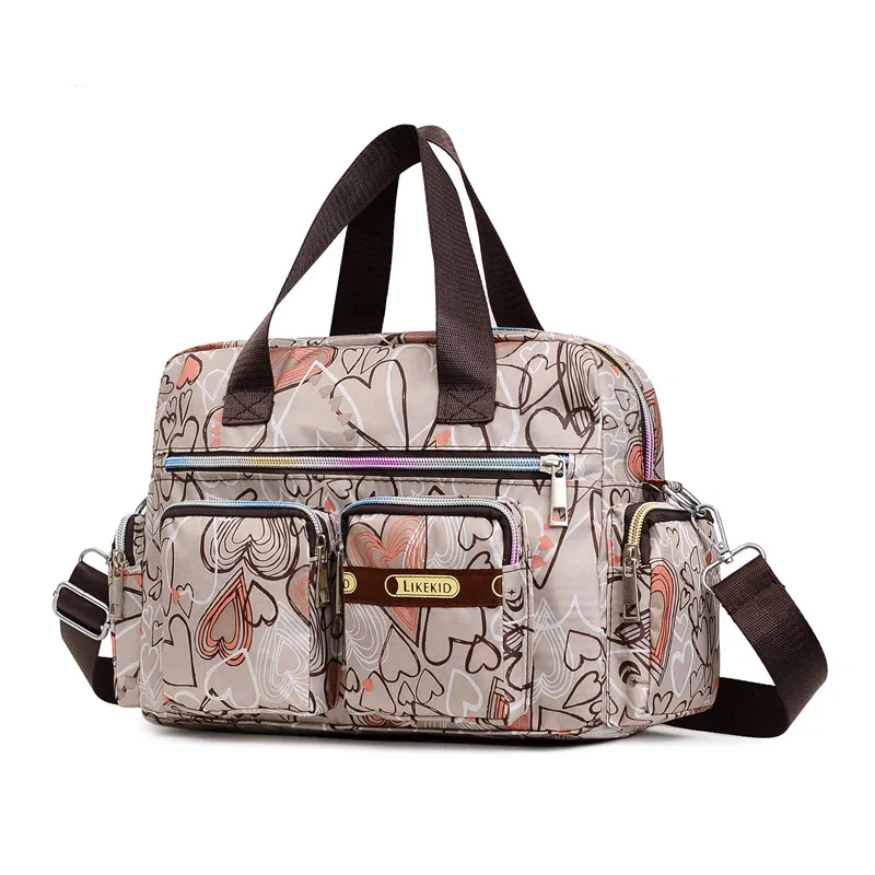 Fashion Casual Shoulder Portable Messenger Bag Graffiti Heart - Shop at LoveMi