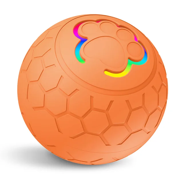 Electric Intelligent Remote Control Ball Gravity Jumping Ball Orange Ball - Shop at LoveMi