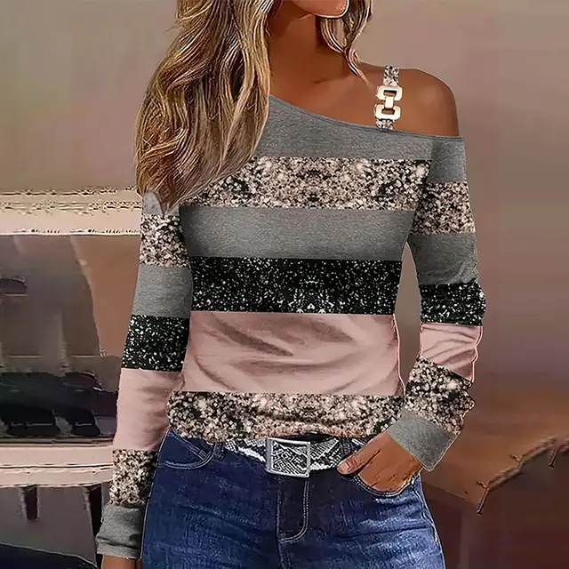 Women's Autumn Simplicity Shoulder Collar Shirt Picture 7 - Shop at LoveMi