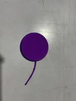 L Purple With Handle