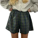 D Grass Green Plaid