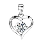White Diamond Single Pendant