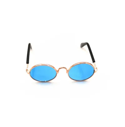Pet Glasses Cool Eccentric Personality Blue - Shop at LoveMi