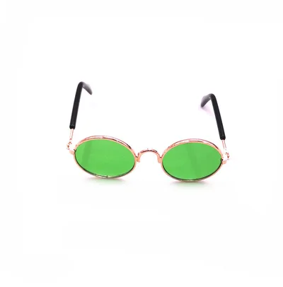 Pet Glasses Cool Eccentric Personality Green - Shop at LoveMi