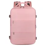New Travel Backpack Female Large-capacity Dry And Wet Luggage Travel Bags Computer Backpack College Students Bag - Pink