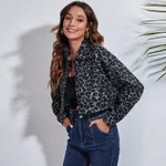Leopard Gray And Black