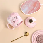 Crown Stone Pattern Pink