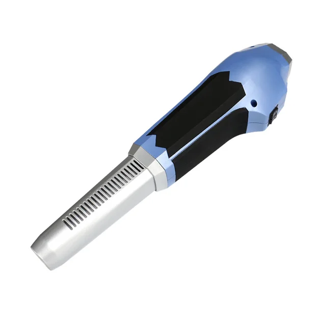 Blowing Household Electronic Shoulder Leg Titanium Hertz Wave Beauty Massage Instrument Blue - Shop at LoveMi