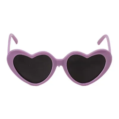 Dog Cat Pet Heart shaped Sunglasses Purple - Shop at LoveMi