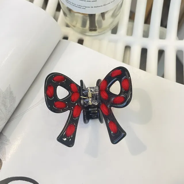 New Year Wrapping Grip Bow Black - Shop at LoveMi